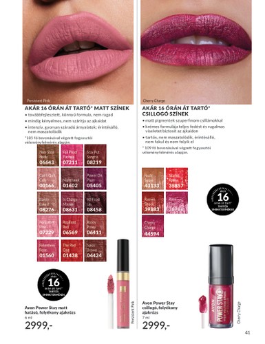 avon - Avon akciós újság, érvényes 07.01. - 07.31. - page: 41 avon - Avon akciós újság, érvényes 07.01. - 07.31. - page: 41