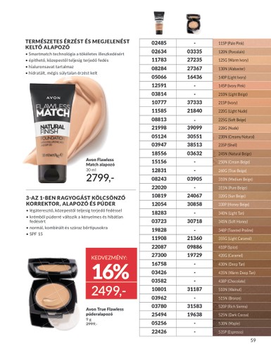 avon - Avon akciós újság, érvényes 07.01. - 07.31. - page: 59 avon - Avon akciós újság, érvényes 07.01. - 07.31. - page: 59