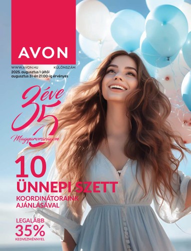 avon - Avon - Nyári katalógus akciós újság, érvényes 08.01. - 08.31.