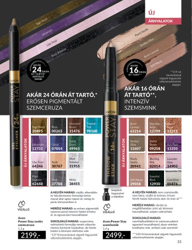 avon - Avon akciós újság, érvényes 08.01. - 08.31. - page: 33