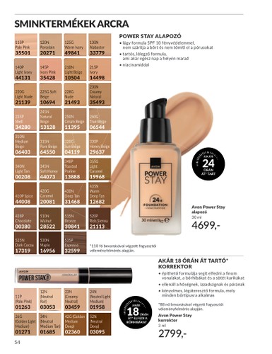 avon - Avon akciós újság, érvényes 08.01. - 08.31. - page: 54