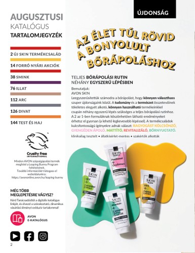 avon - Avon akciós újság, érvényes 08.01. - 08.31. - page: 2
