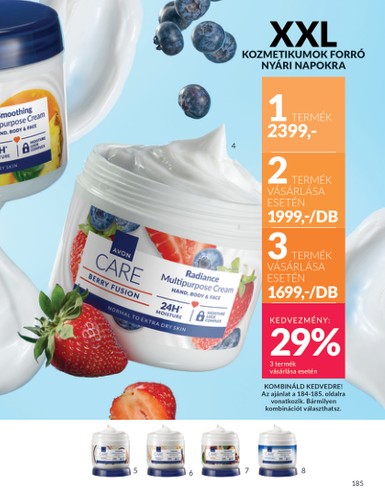 avon - Avon akciós újság, érvényes 08.01. - 08.31. - page: 184