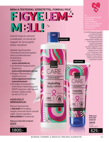 avon - Avon akciós újság, érvényes 08.01. - 08.31. - page: 37