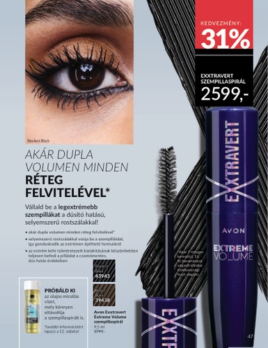 avon - Avon akciós újság, érvényes 08.01. - 08.31. - page: 47