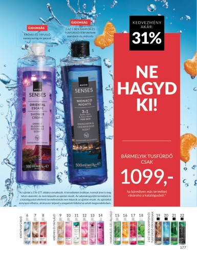 avon - Avon akciós újság, érvényes 08.01. - 08.31. - page: 176