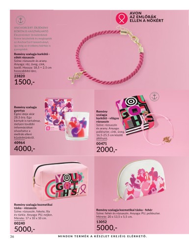 avon - Avon akciós újság, érvényes 08.01. - 08.31. - page: 36