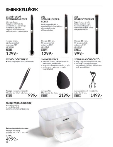 avon - Avon akciós újság, érvényes 08.01. - 08.31. - page: 72