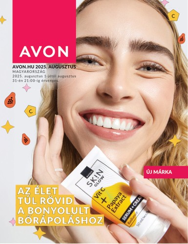 avon - Avon akciós újság, érvényes 08.01. - 08.31.