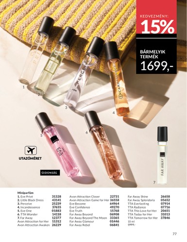 avon - Avon akciós újság, érvényes 08.01. - 08.31. - page: 77