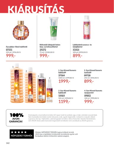 avon - Avon akciós újság, érvényes 08.01. - 08.31. - page: 141