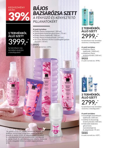 avon - Avon akciós újság, érvényes 08.01. - 08.31. - page: 169