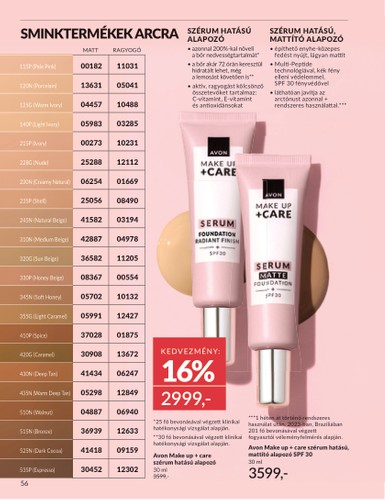 avon - Avon akciós újság, érvényes 08.01. - 08.31. - page: 56