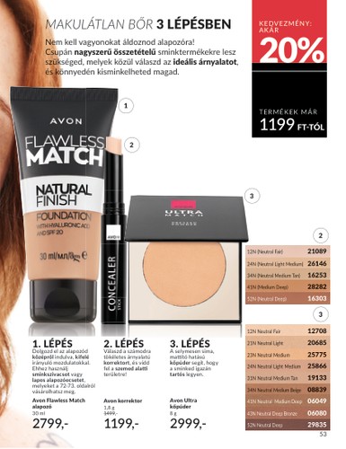 avon - Avon akciós újság, érvényes 08.01. - 08.31. - page: 53