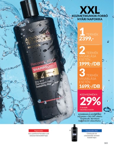 avon - Avon akciós újság, érvényes 08.01. - 08.31. - page: 182
