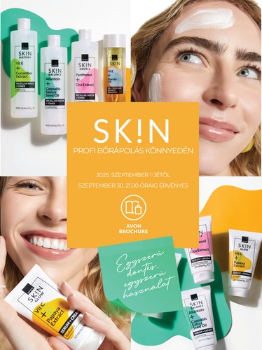 avon - Avon - Skin Profi akciós újság, érvényes 09.01. - 09.30.