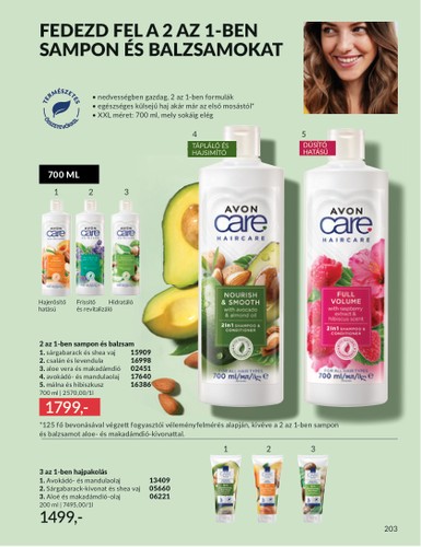 avon - Avon akciós újság, érvényes 09.01. - 09.30. - page: 203