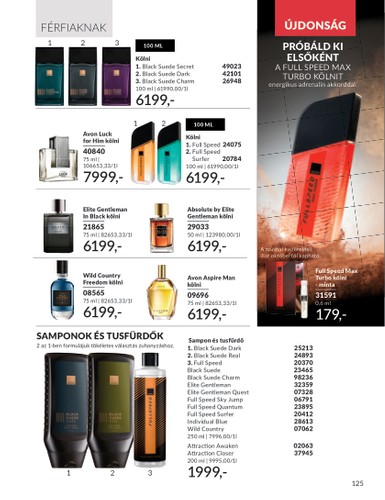avon - Avon akciós újság, érvényes 09.01. - 09.30. - page: 125
