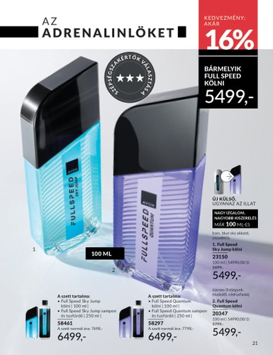 avon - Avon akciós újság, érvényes 09.01. - 09.30. - page: 21