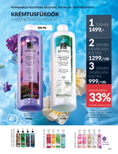 avon - Avon akciós újság, érvényes 09.01. - 09.30. - page: 195