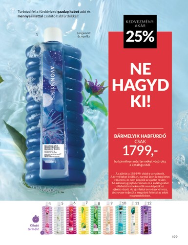 avon - Avon akciós újság, érvényes 09.01. - 09.30. - page: 199