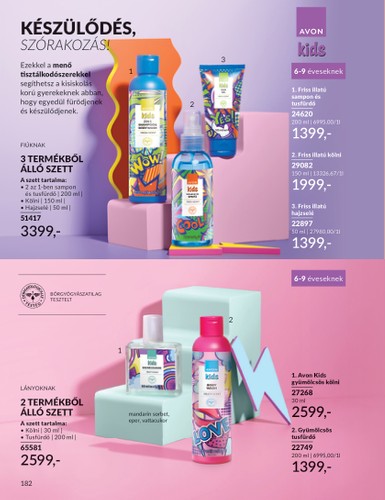 avon - Avon akciós újság, érvényes 09.01. - 09.30. - page: 182