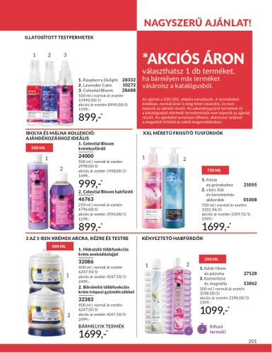avon - Avon akciós újság, érvényes 09.01. - 09.30. - page: 201