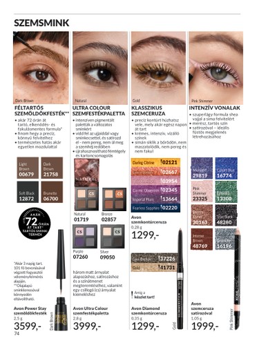 avon - Avon akciós újság, érvényes 09.01. - 09.30. - page: 74