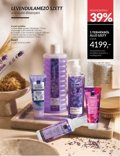 avon - Avon akciós újság, érvényes 09.01. - 09.30. - page: 189