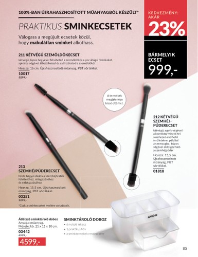 avon - Avon akciós újság, érvényes 09.01. - 09.30. - page: 85