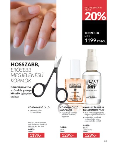 avon - Avon akciós újság, érvényes 09.01. - 09.30. - page: 83