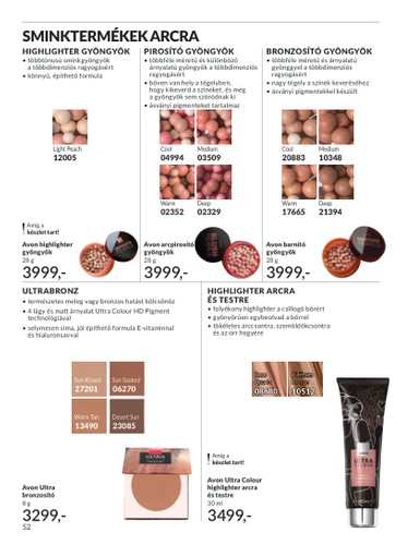 avon - Avon akciós újság, érvényes 09.01. - 09.30. - page: 52