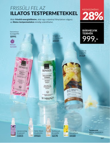 avon - Avon akciós újság, érvényes 09.01. - 09.30. - page: 187