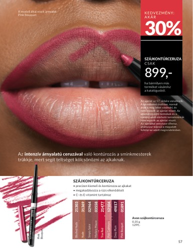 avon - Avon akciós újság, érvényes 09.01. - 09.30. - page: 57