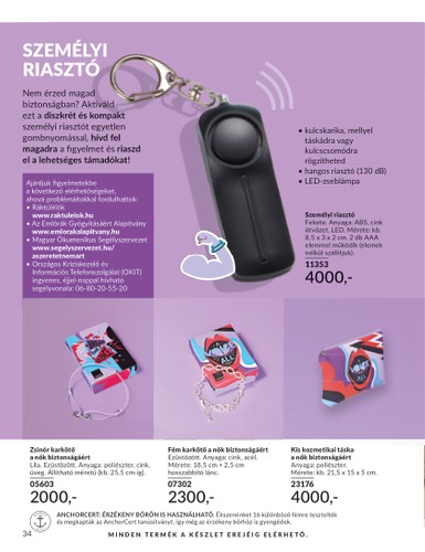 avon - Avon akciós újság, érvényes 09.01. - 09.30. - page: 34