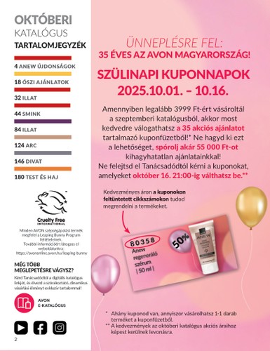 avon - Avon akciós újság, érvényes 10.01. - 10.31. - page: 2