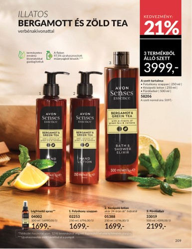 avon - Avon akciós újság, érvényes 10.01. - 10.31. - page: 209
