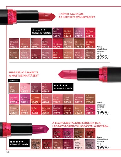 avon - Avon akciós újság, érvényes 10.01. - 10.31. - page: 50