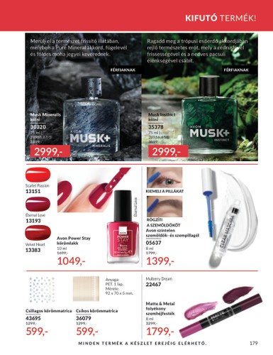 avon - Avon akciós újság, érvényes 10.01. - 10.31. - page: 179
