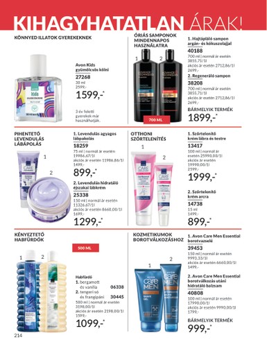 avon - Avon akciós újság, érvényes 10.01. - 10.31. - page: 214