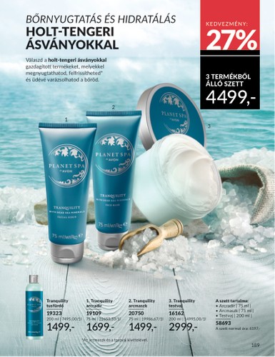 avon - Avon akciós újság, érvényes 10.01. - 10.31. - page: 189