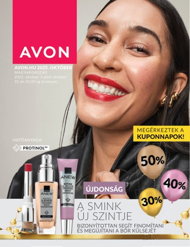avon - Avon akciós újság, érvényes 10.01. - 10.31.