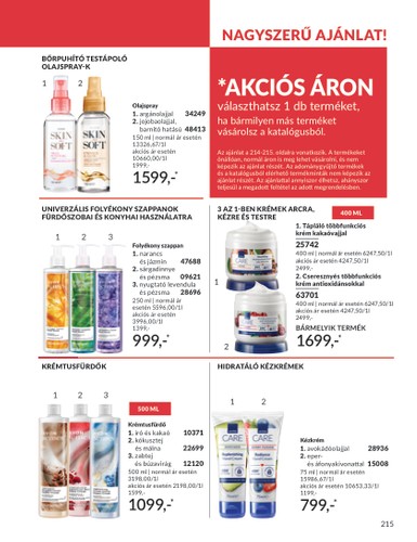 avon - Avon akciós újság, érvényes 10.01. - 10.31. - page: 215