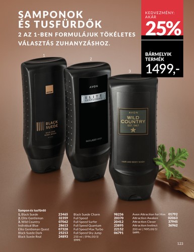 avon - Avon akciós újság, érvényes 10.01. - 10.31. - page: 123