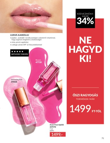 avon - Avon akciós újság, érvényes 10.01. - 10.31. - page: 71