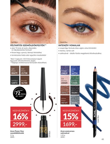 avon - Avon akciós újság, érvényes 10.01. - 10.31. - page: 61