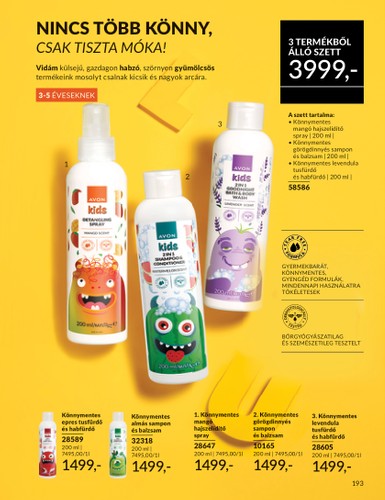 avon - Avon akciós újság, érvényes 10.01. - 10.31. - page: 193