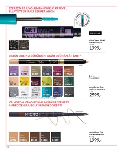 avon - Avon akciós újság, érvényes 10.01. - 10.31. - page: 48