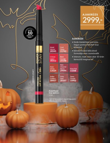 avon - Avon - Halloween katalógus akciós újság, érvényes 10.01. - 10.31. - page: 5