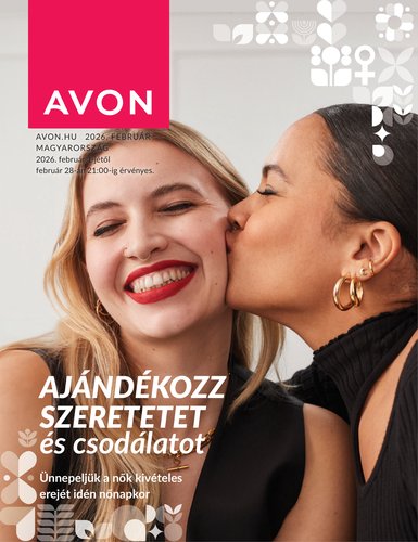 avon - Avon - Nőnapi katalógus akciós újság, érvényes 2026.02.01. - 2026.02.28. - page: 1